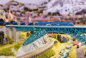 麦盖提县桥梁模型